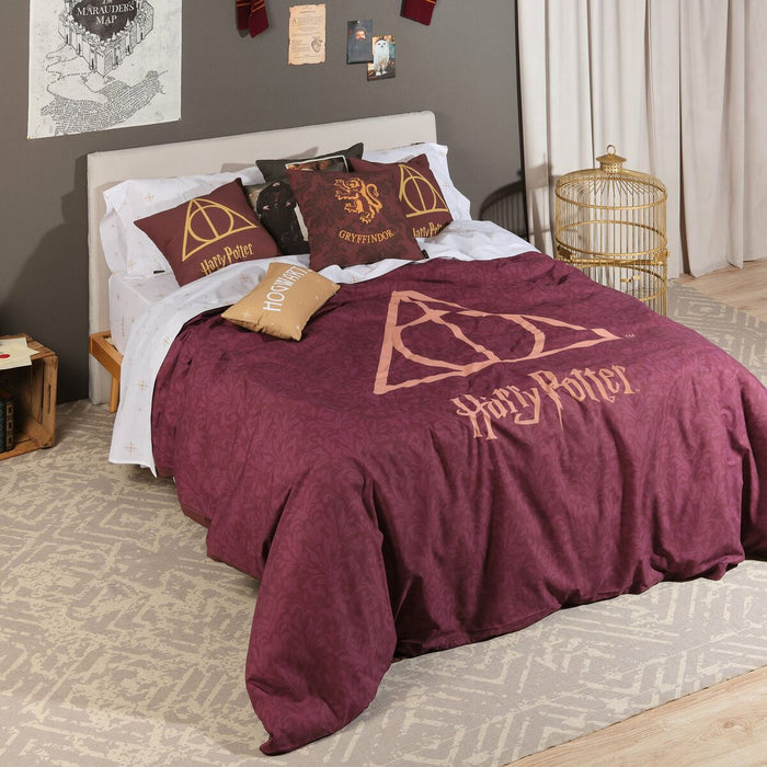Husă de pilotă Harry Potter Deathly Hallows 240 x 220 cm Pat 150/160