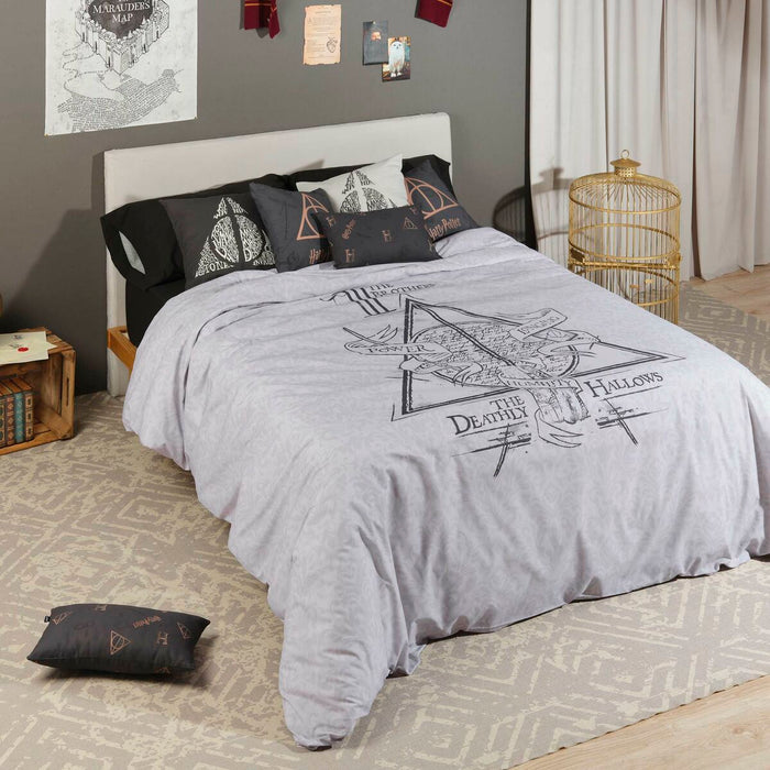 Husă de pilotă Harry Potter Deathly Hallows 200 x 200 cm Pat 120