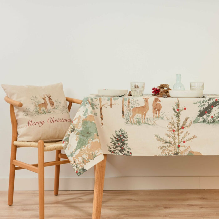 Față de masă rezistentă la pete Belum Christmas Deer 200 x 155 cm