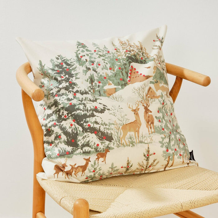 Husă de pernă de canapea Belum Christmas Deer 50 x 50 cm