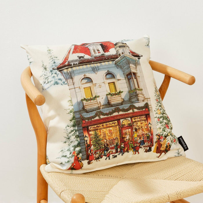 Husă de pernă de canapea Belum Christmas City 50 x 50 cm