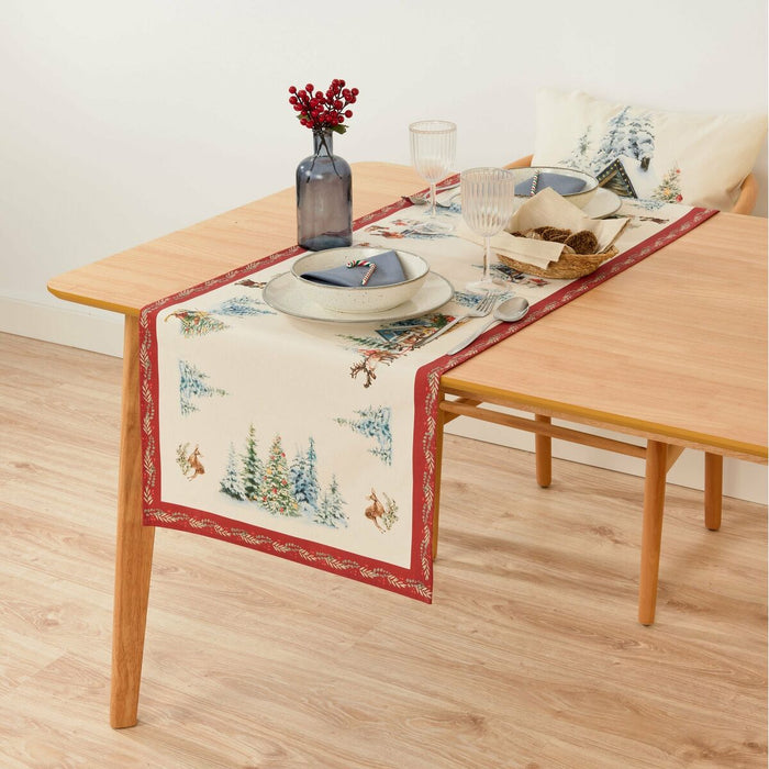 Șervet pentru Masă Belum Christmas Landscape 45 x 140 cm