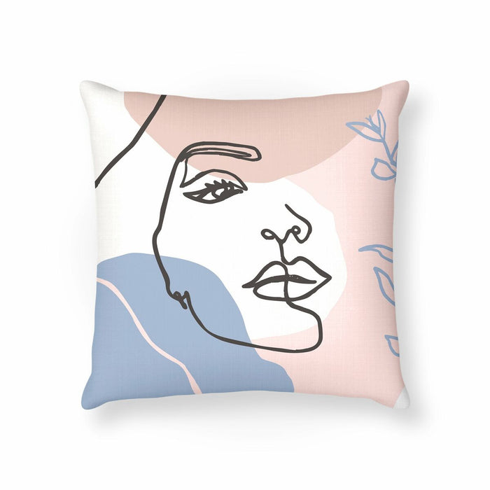 Husă de pernă de canapea Belum Faces II B Multicolor 45 x 10 x 45 cm