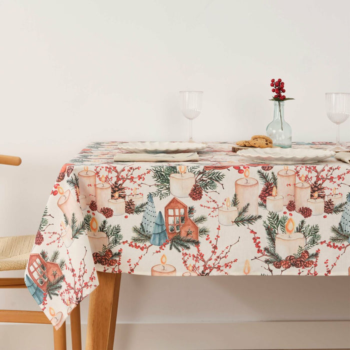 Față de masă din rășină rezistentă la pete Belum Christmas 100 x 140 cm