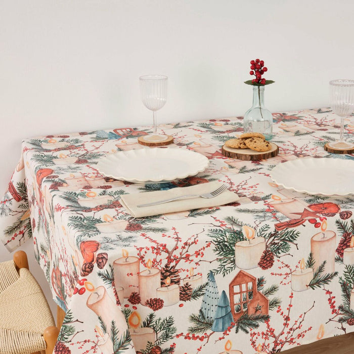 Față de masă din rășină rezistentă la pete Belum Christmas 250 x 140 cm