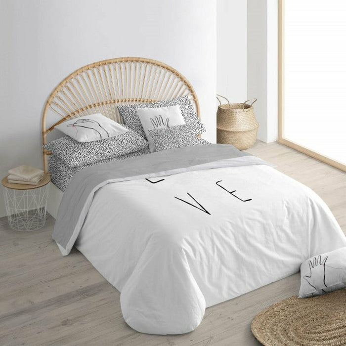 Husă de pilotă Ripshop Love Multicolor 140 x 200 cm Dop pentru sticle