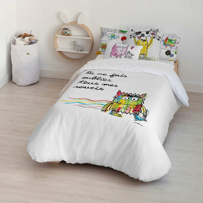 Husă de pilotă Ripshop Líos Francés Multicolor 200 x 200 cm Dop pentru sticle