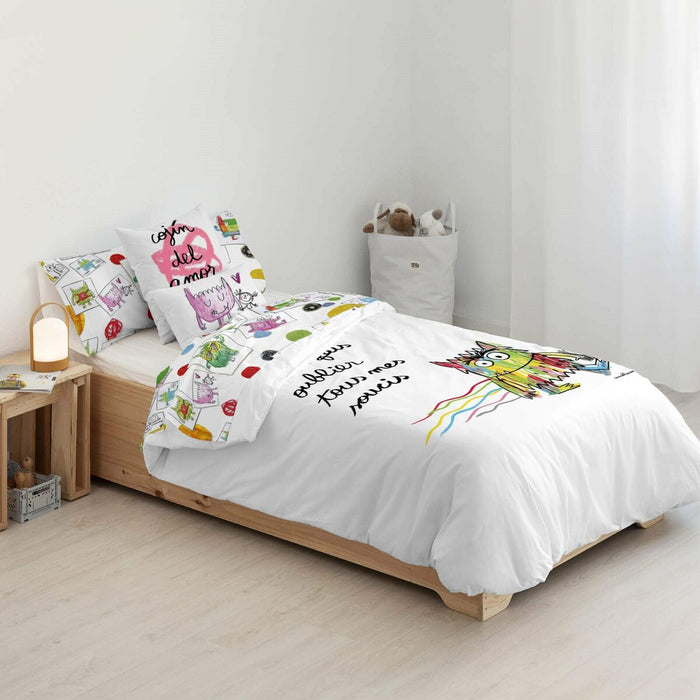 Husă de pilotă Ripshop Líos Francés Multicolor 200 x 200 cm Dop pentru sticle