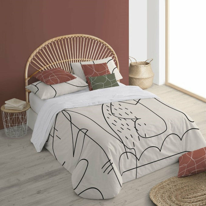Husă de pilotă Ripshop Burdeos Multicolor 140 x 200 cm Dop pentru sticle