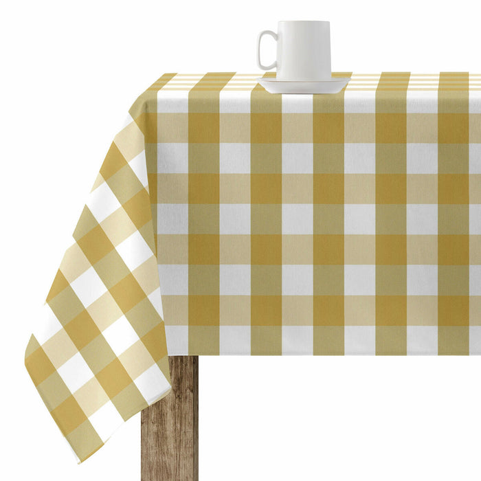 Față de masă rezistentă la pete Belum Cuadros Muştar 250 x 140 cm