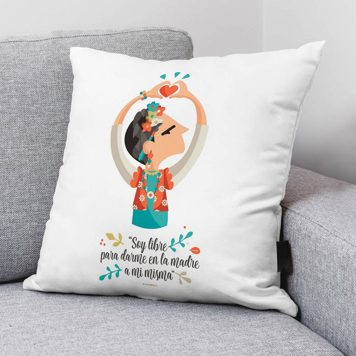 Husă de pernă de canapea Decolores Frida Multicolor 50 x 50 cm