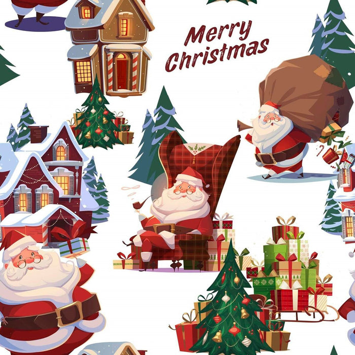 Față de masă din rășină rezistentă la pete Belum Papa Noel 200 x 140 cm