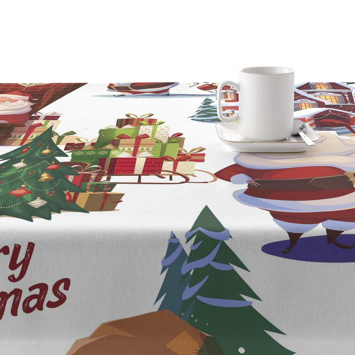 Față de masă din rășină rezistentă la pete Belum Papa Noel 250 x 140 cm