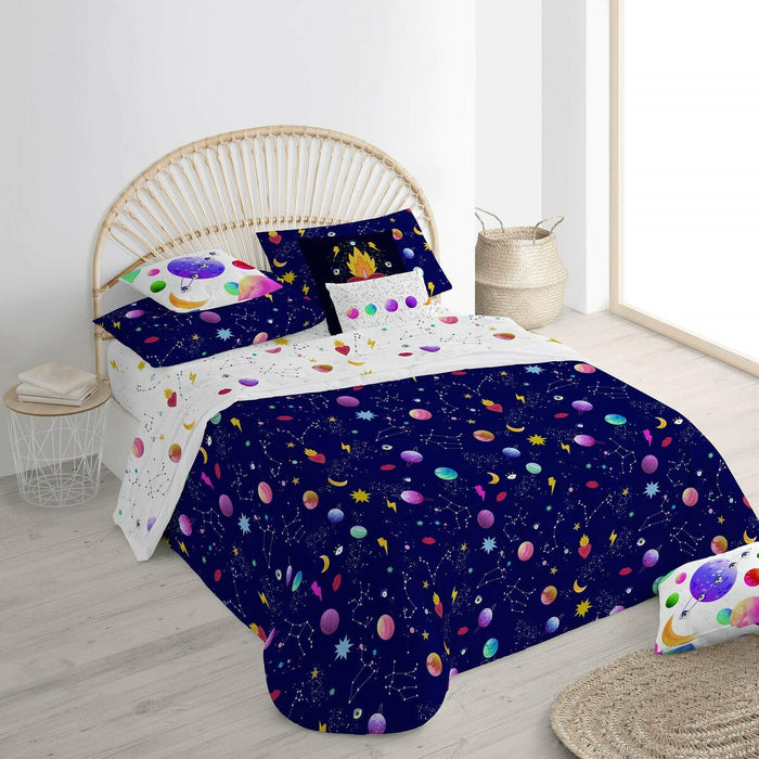 Husă de pilotă Ripshop Cosmos Multicolor 140 x 200 cm Dop pentru sticle