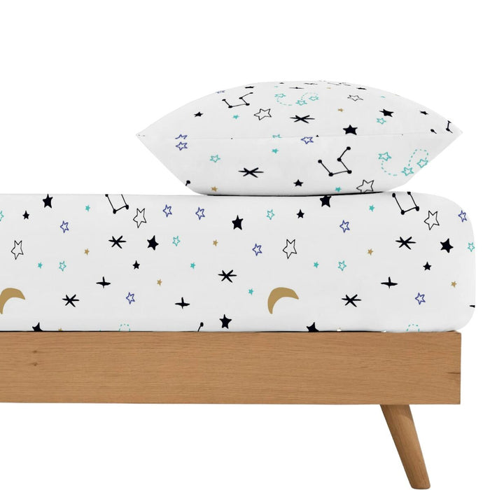 Foaie de fund montată Kids&Cotton Dayton Multicolor 105 x 200 cm