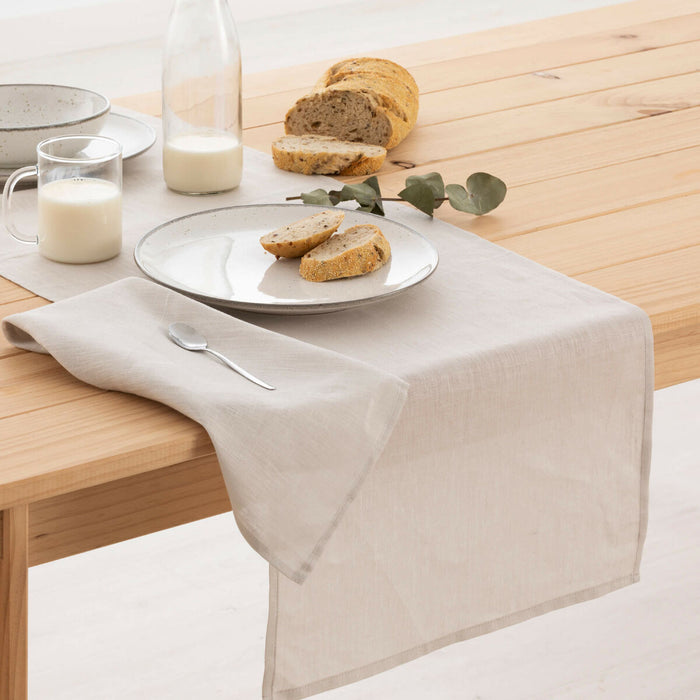 Șervet pentru Masă Belum Gri 45 x 140 cm