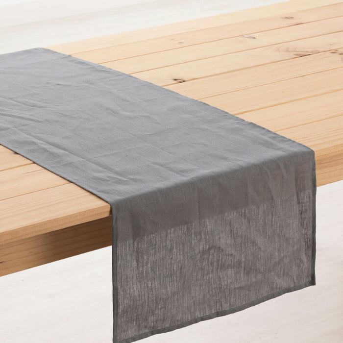 Șervet pentru Masă Belum Antracit 45 x 140 cm