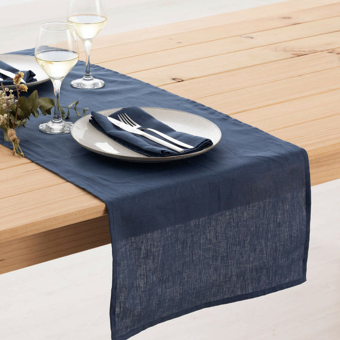 Șervet pentru Masă Belum Bleumarin 45 x 140 cm