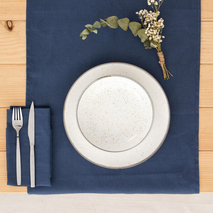 Șervet pentru Masă Belum Bleumarin 45 x 140 cm