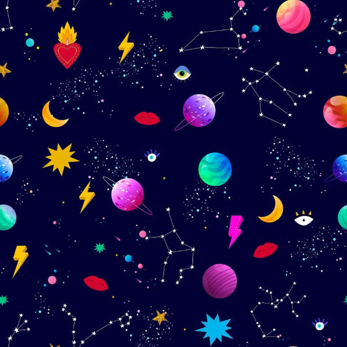 Husă de pilotă Decolores Cosmos Multicolor 260 x 240 cm