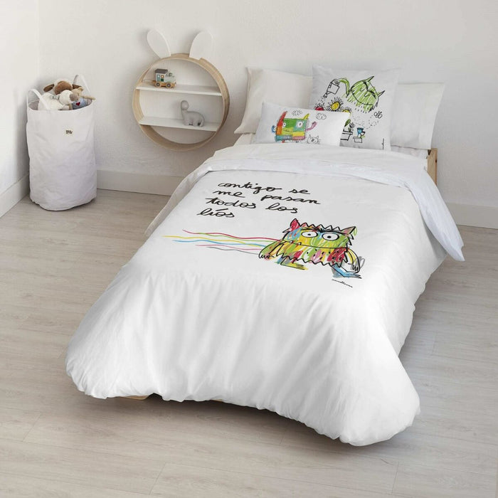 Husă de pilotă Decolores Líos Castellano Multicolor 155 x 220 cm