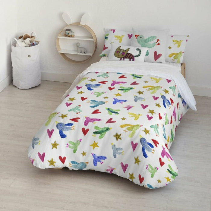 Husă de pilotă Decolores Ocells Multicolor 220 x 220 cm