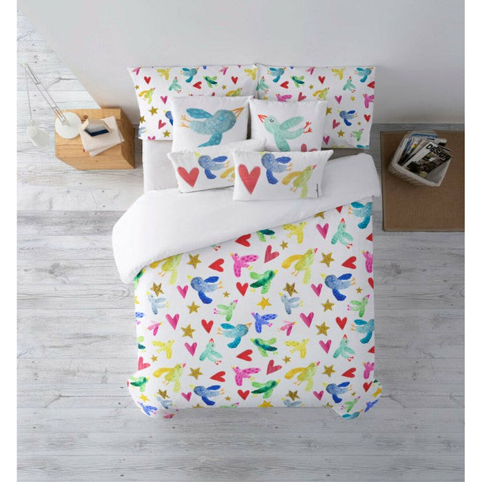 Husă de pilotă Decolores Ocells Multicolor 155 x 220 cm