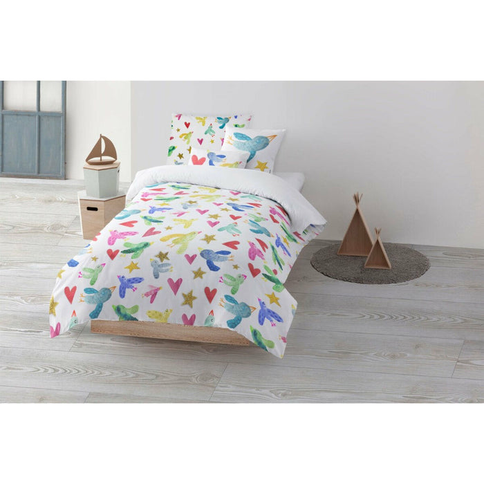 Husă de pilotă Decolores Ocells Multicolor 200 x 200 cm