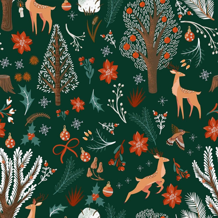 Față de masă din rășină rezistentă la pete Belum Merry Christmas 200 x 140 cm