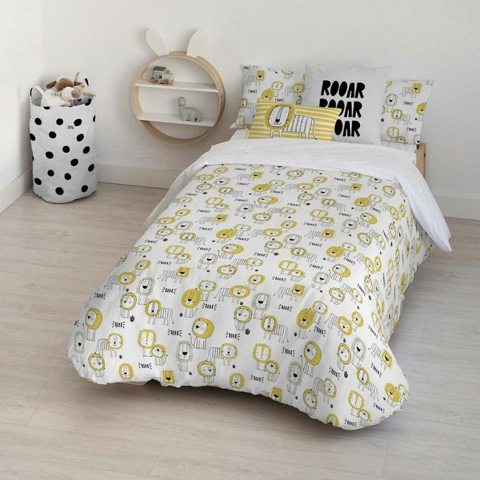 Husă de pilotă Kids&Cotton Dakari Small Alb Negru 180 x 240 cm