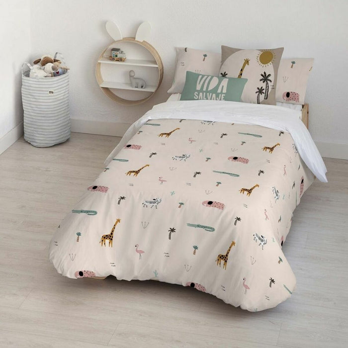 Husă de pilotă Kids&Cotton Mael Small Roz 180 x 240 cm