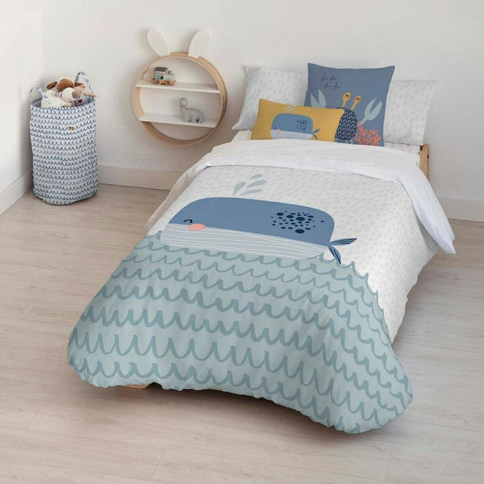 Husă de pilotă Kids&Cotton Malu Big Albastru 180 x 240 cm
