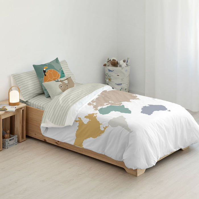 Husă de pilotă Kids&Cotton Maui BIg Alb 180 x 240 cm