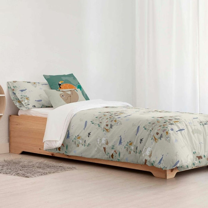 Husă de pilotă Kids&Cotton Maui Small Bej 180 x 240 cm
