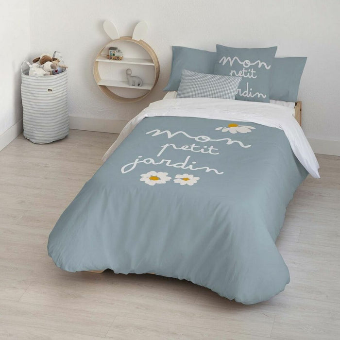 Set husă de pătură Kids&Cotton Xalo Big Albastru 155 x 220 cm