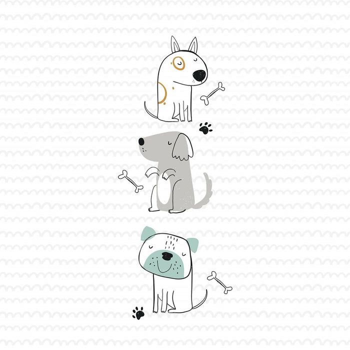Cuvertură (de pat) Kids&Cotton Huali Big Câine 190 x 270 cm