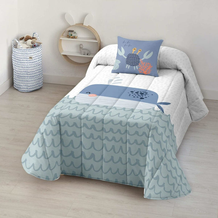 Cuvertură (de pat) Kids&Cotton Malu Big Balenă 190 x 270 cm