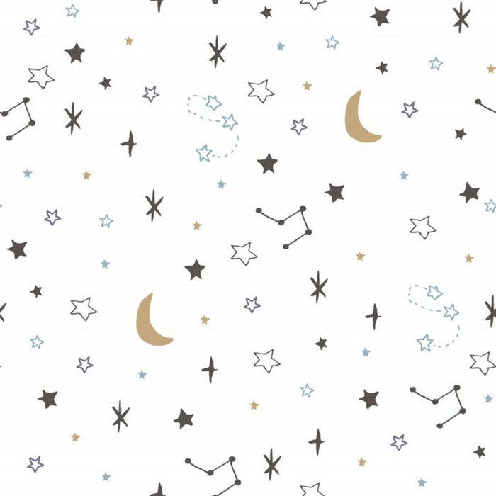Foaie de fund montată Kids&Cotton Dayton Multicolor 90 x 200 cm