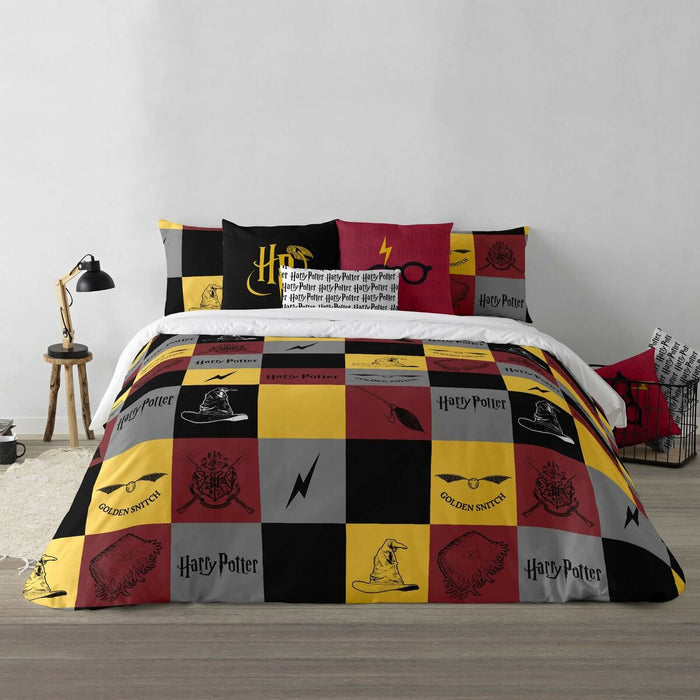 Husă de pilotă Harry Potter Hogwarts 220 x 220 cm Pat 135/140
