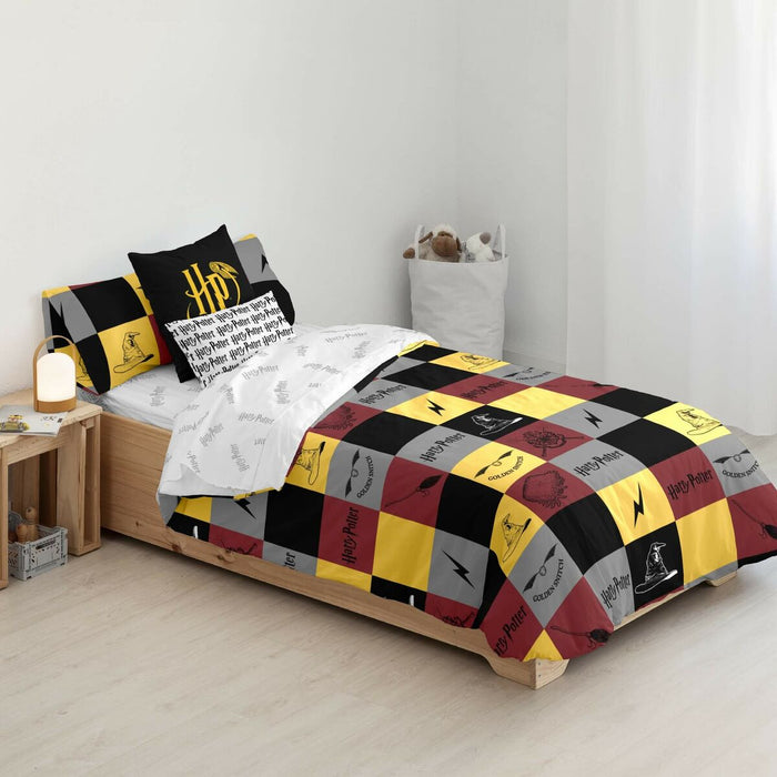 Husă de pilotă Harry Potter Hogwarts 220 x 220 cm Pat 135/140