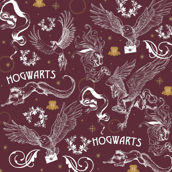 Husă de pilotă Harry Potter Creatures 180 x 220 cm Pat 105