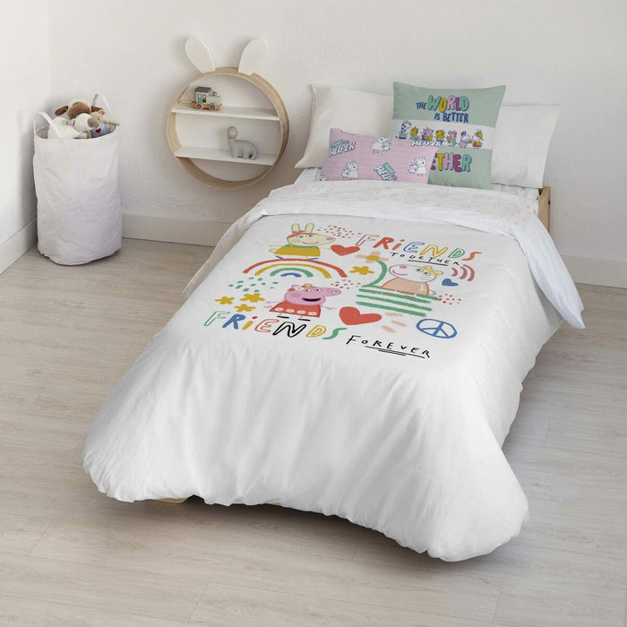Husă de pilotă Peppa Pig Together 180 x 220 cm