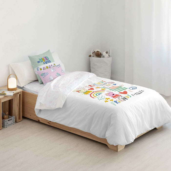 Husă de pilotă Peppa Pig Together 155 x 220 cm