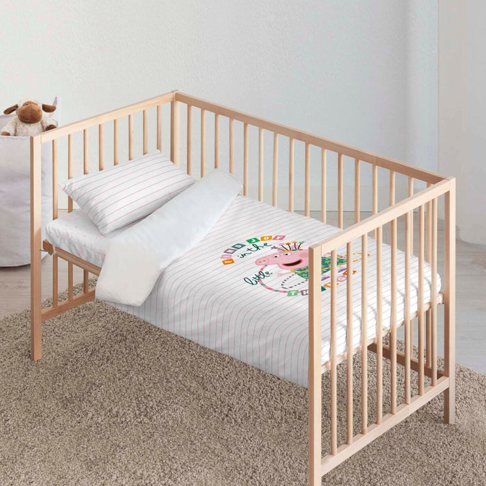 Husă de plapumă pentru pătuț Peppa Pig Find Joy 100 x 120 cm