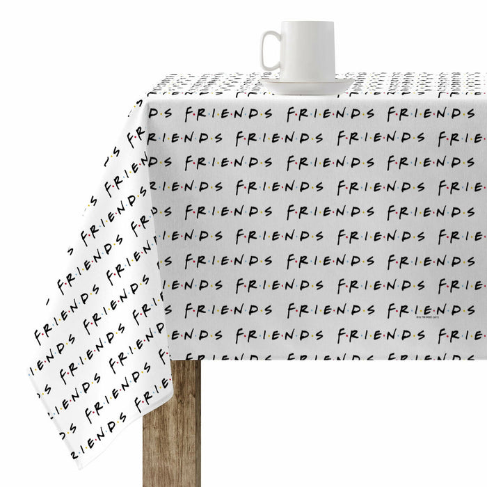 Față de masă rezistentă la pete Belum Friends White 250 x 140 cm