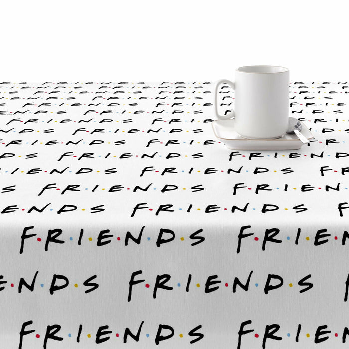Față de masă rezistentă la pete Belum Friends White 250 x 140 cm
