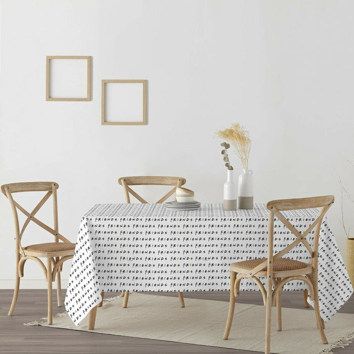 Față de masă rezistentă la pete Belum Friends White 300 x 140 cm