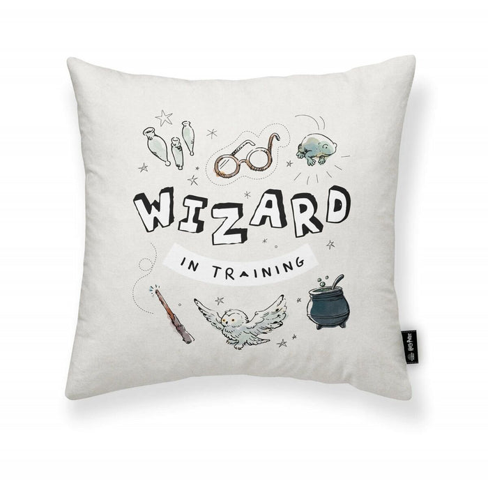 Husă de pernă de canapea Harry Potter Wizard Gri deschis 45 x 45 cm