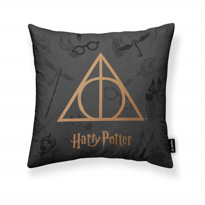 Husă de pernă de canapea Harry Potter Deathly Hallows 45 x 45 cm