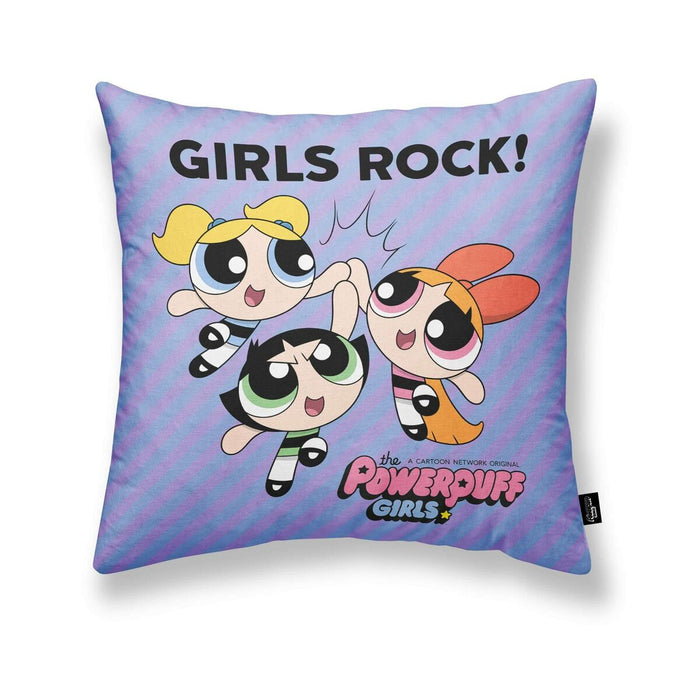 Husă de pernă de canapea Powerpuff Girls Girls Rock A Liliachiu 45 x 45 cm